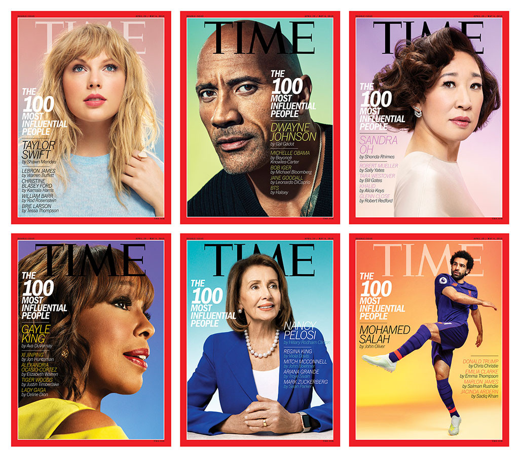 “TIME” Magazine Releases 100 Most Influential People of 2019 Daily